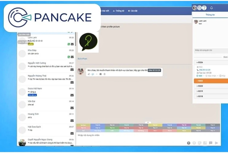 Quản lý bán hàng dễ dàng với Pancake