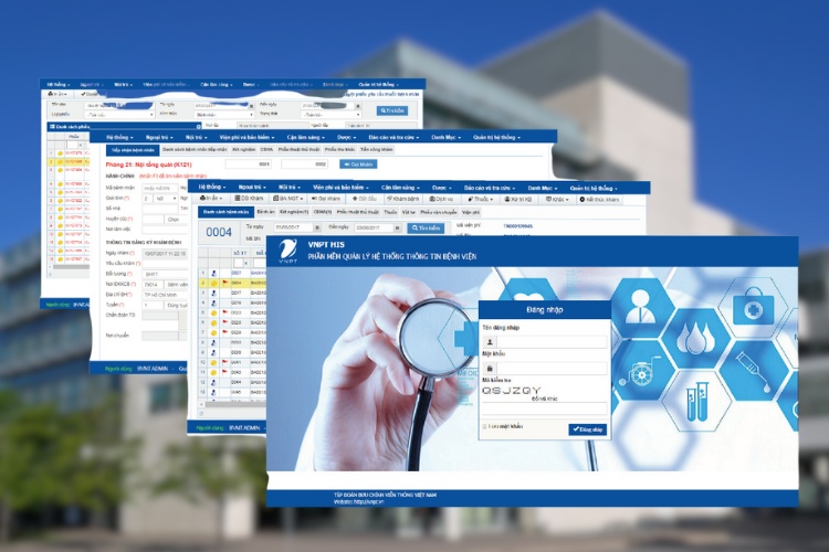 phần mềm quản lý bệnh viện VNPT
