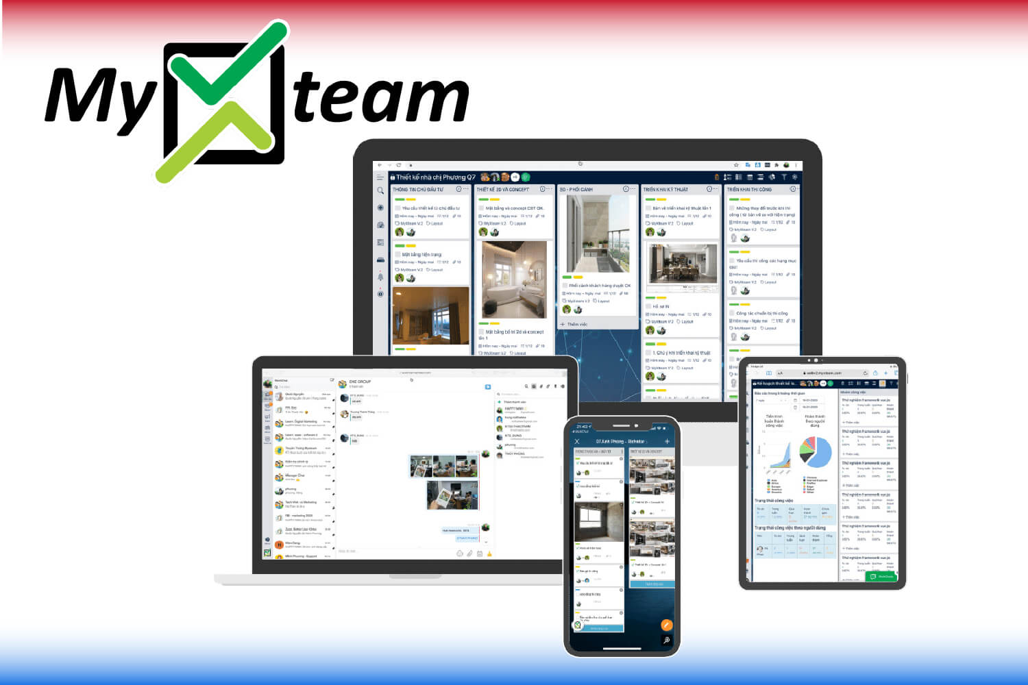 myXteam - Phần mềm quản lý công việc doanh nghiệp