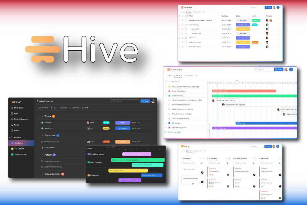 Phần mềm điều hành công việc - Hive