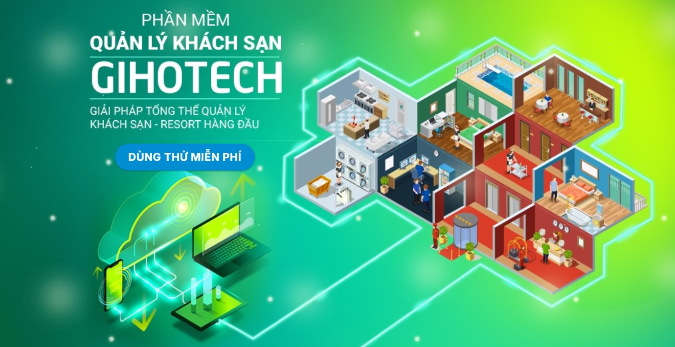 phần mềm quản lý khách sạn Gihotech