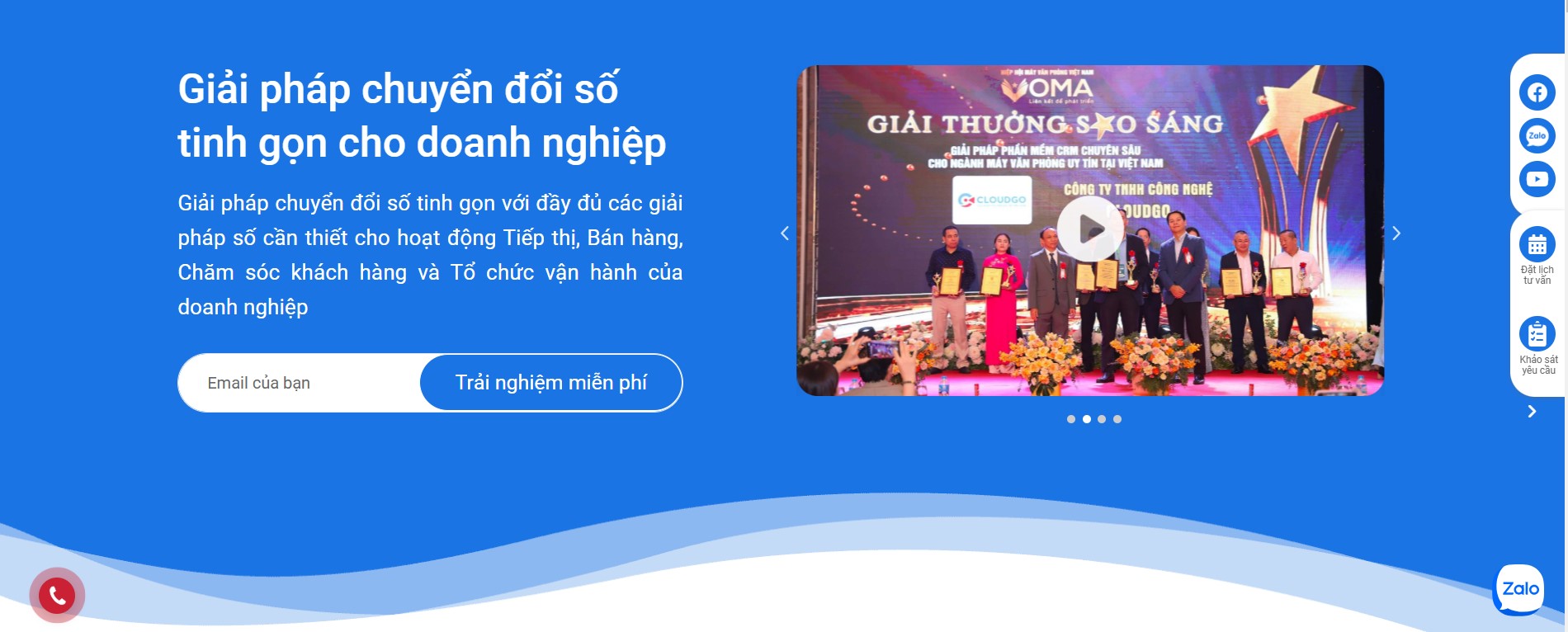 Nâng cao tương tác với khách hàng cùng phần mềm CRM CloudGO