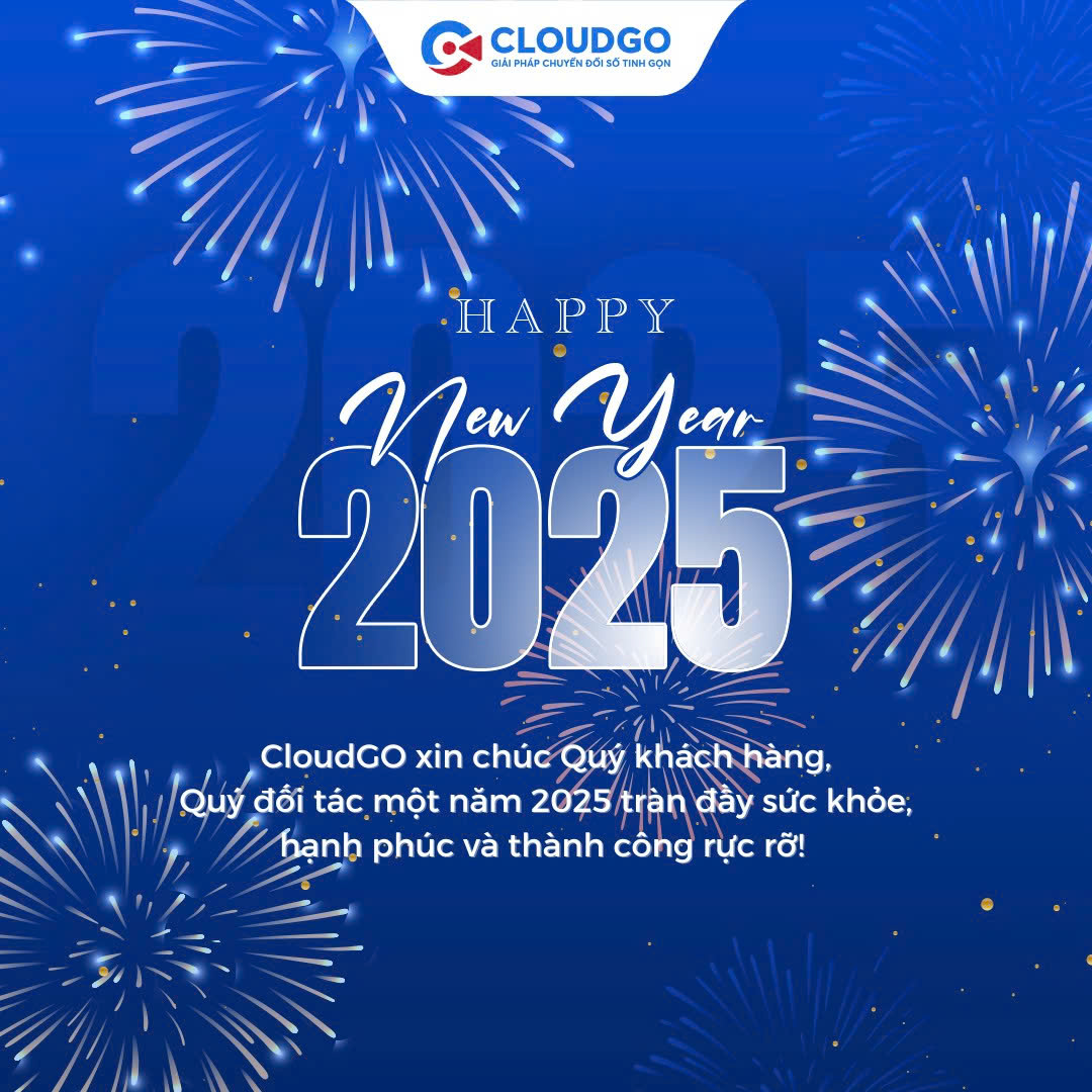 CloudGO chúc mừng năm mới 2025